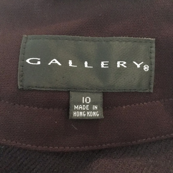 Gallery Women’s Purple Overcoat With Zip Out Lining Size 10 - Picture 4 of 8